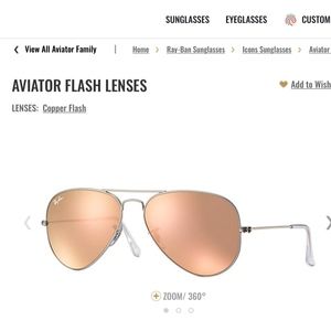 Ray-Ban Aviator Flash Lenses RB3025 Silver